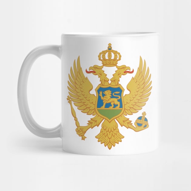 Coat of arms of Montenegro by Wickedcartoons